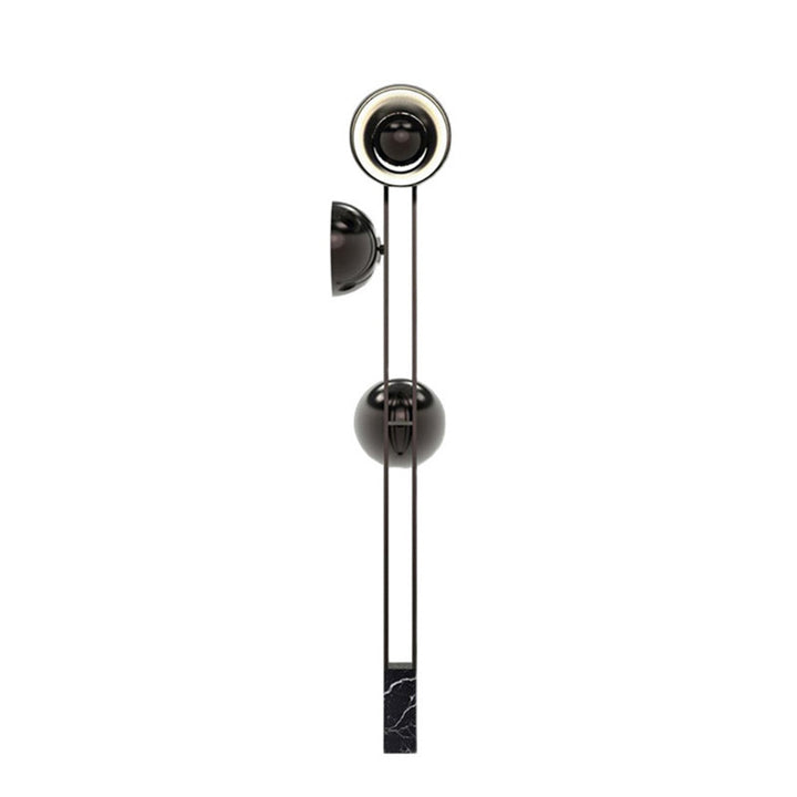 Moderne Stehlampe mit Marmorbasis
