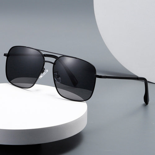Herren Modische quadratische Sonnenbrille Karnz