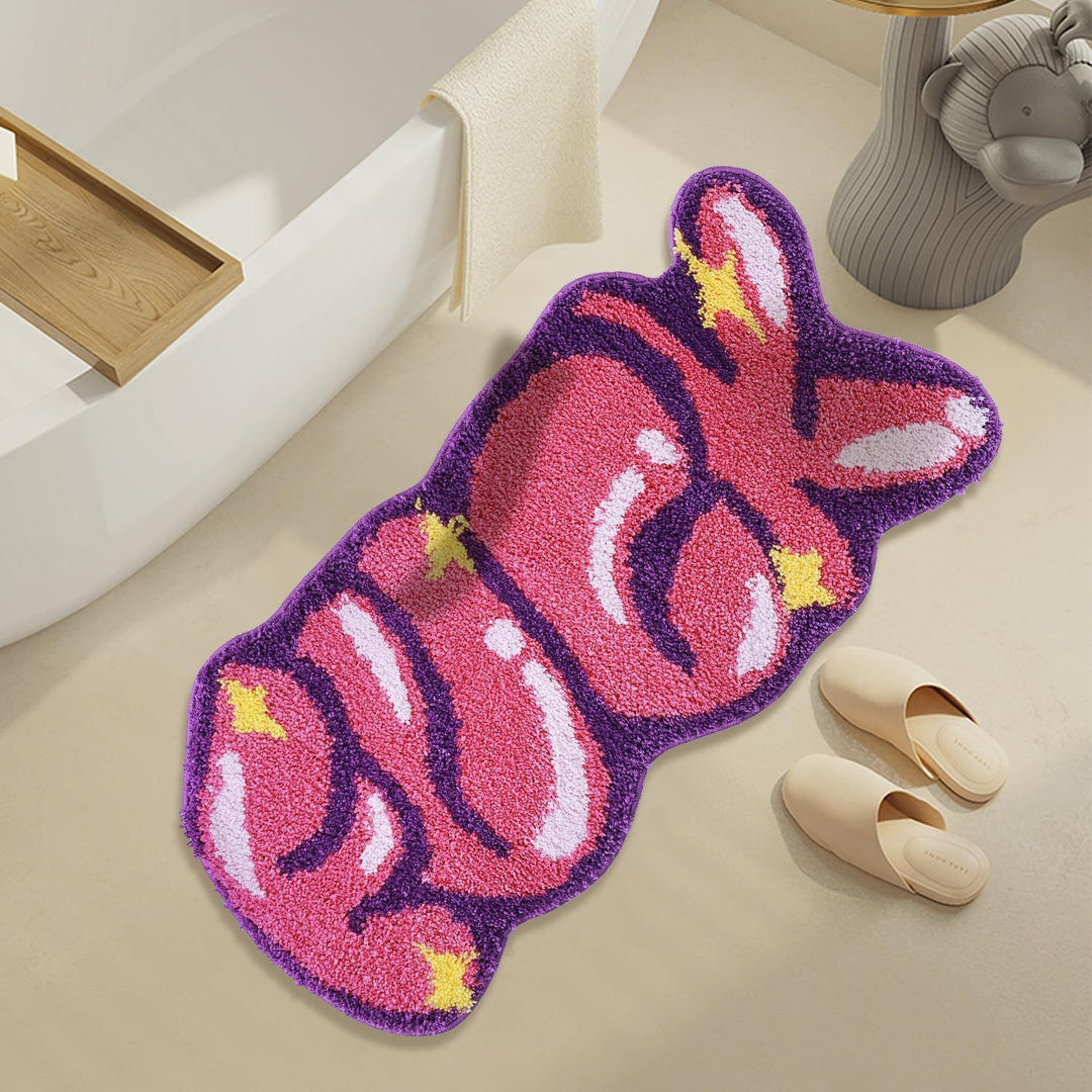 Cute Bunny-Förmige Badmatte Karnz