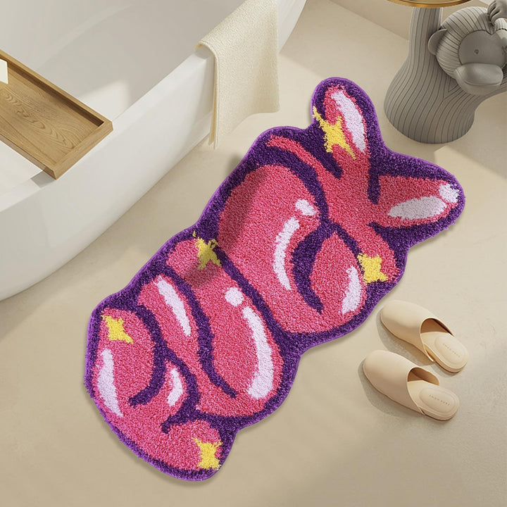 Cute Bunny-Förmige Badmatte Karnz