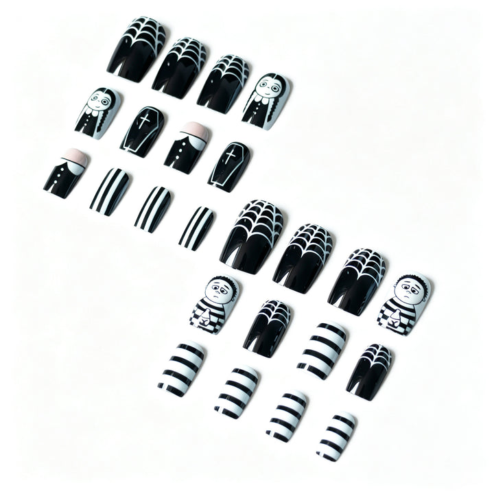 Künstlerisches Halloween Charakter Nagelkunst Set