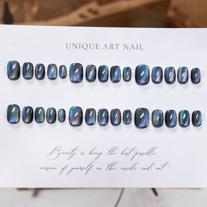 Künstlerisches Glam Press-On Nagelset