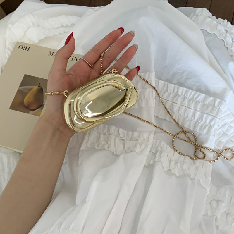 Chic Metallische Abend Clutch Karnz