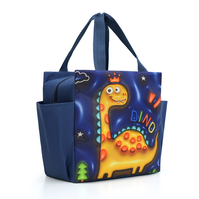 Spaß Fußball-Themen isolierte Lunch-Tasche Karnz