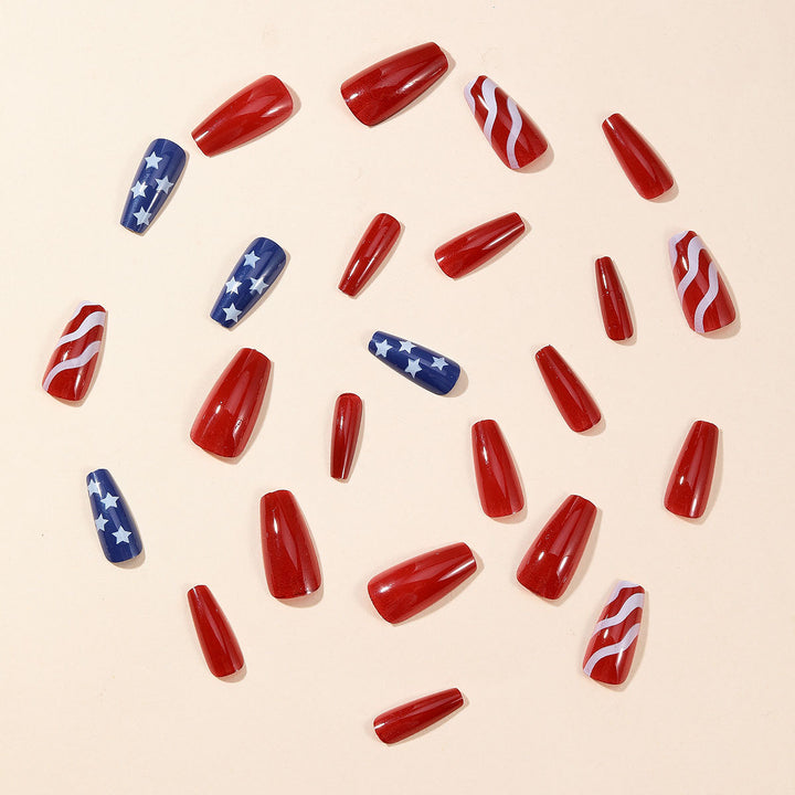 Patriotisches Nagelkunstset Karnz