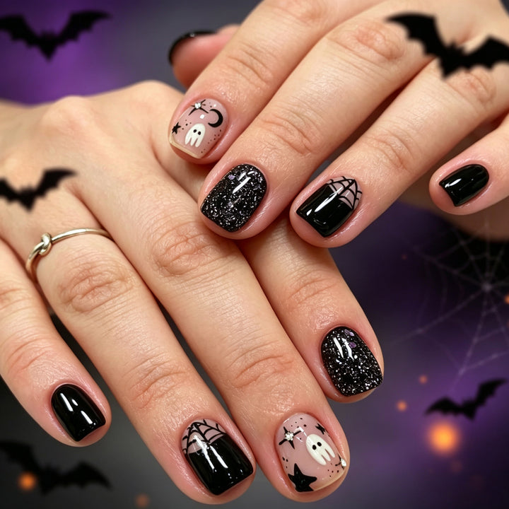 Halloween-Thema Nagelkunst Set Karnz 1789915860