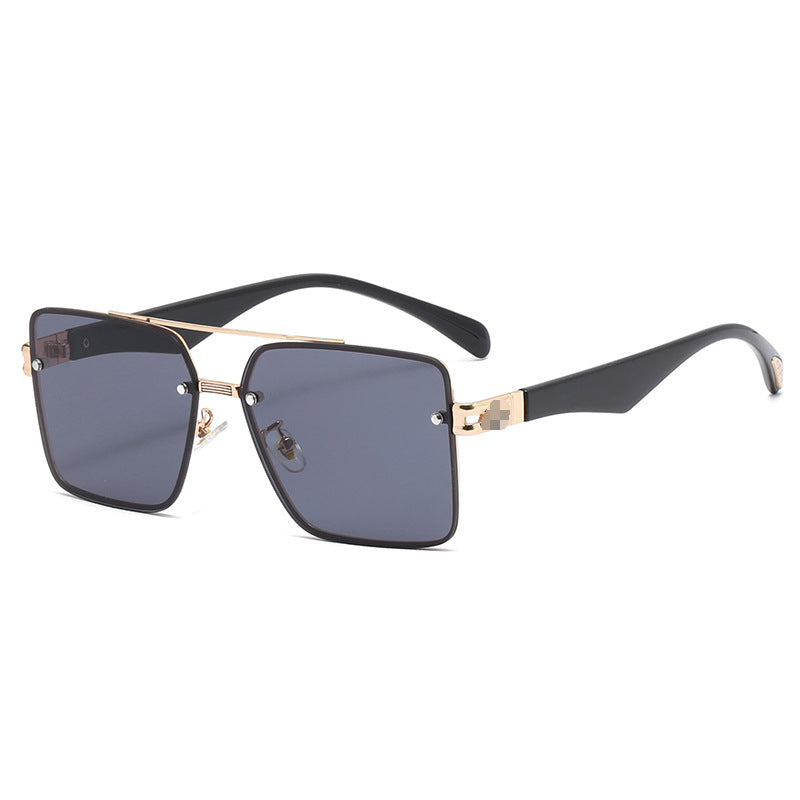 Damen modische Sonnenbrille mit elegantem Metallrahmen Karnz