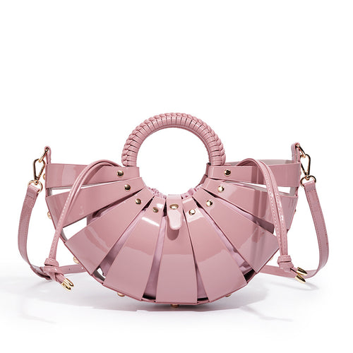 Elegante fächerförmige Handtasche Karnz