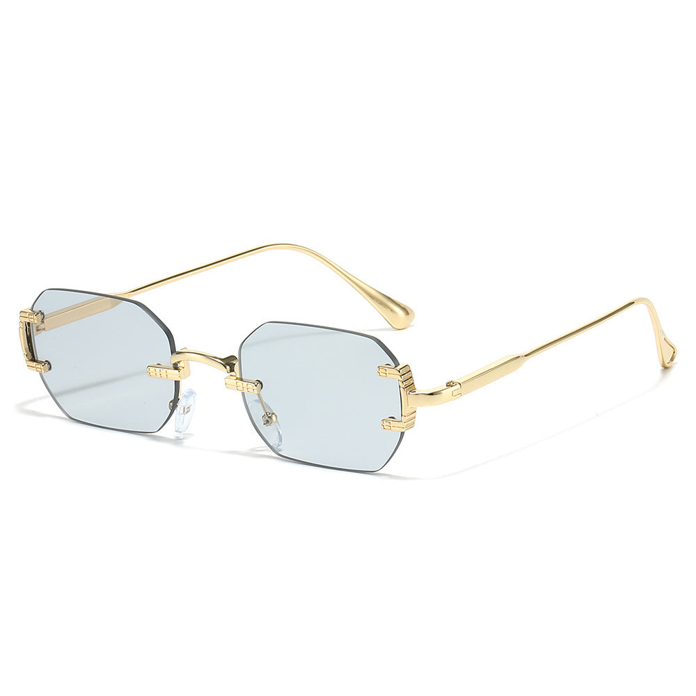 Damen modische Sonnenbrille im eleganten geometrischen Stil Karnz