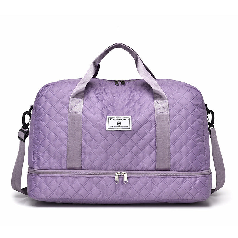 Stilvolle gesteppt Reise-Duffle Karnz 1790692517