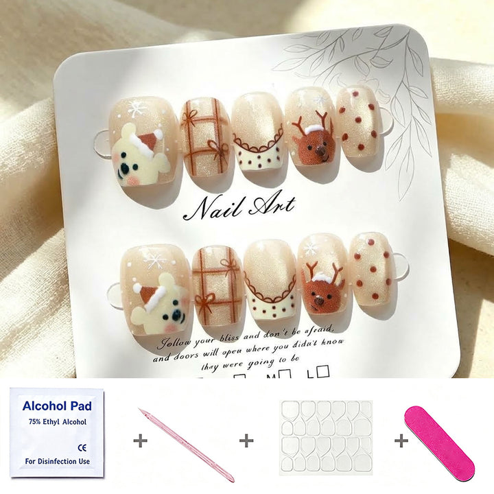 Festliches Themen-Nagelkunst-Design-Set