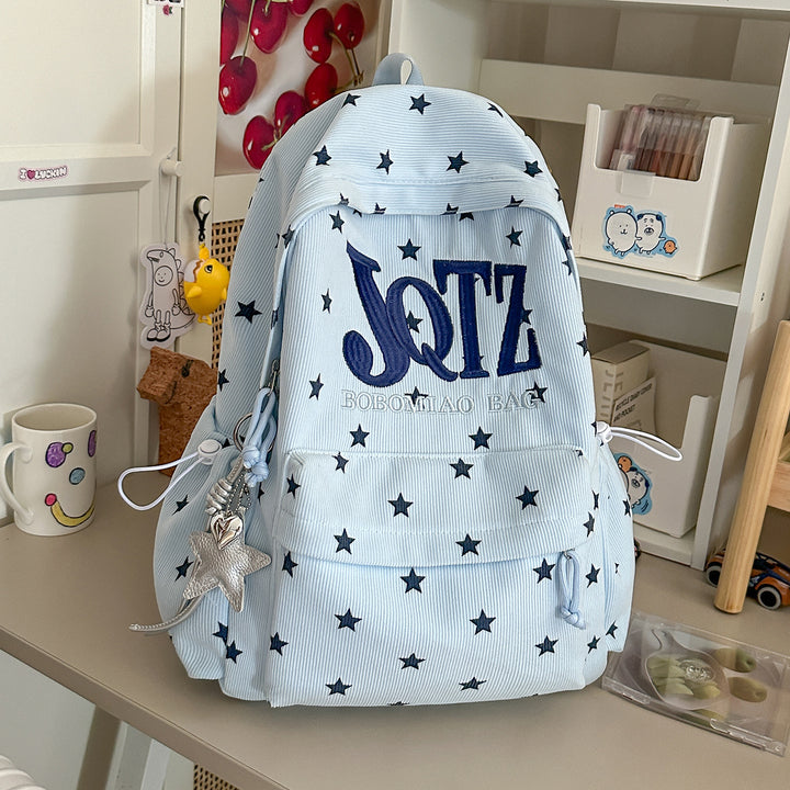 Stylischer mit Sternen verzierten Cordura-Rucksack Karnz