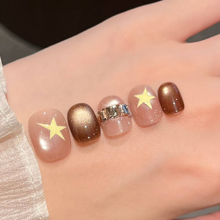 Sternen-Themen-Nagelkunst-Set Karnz