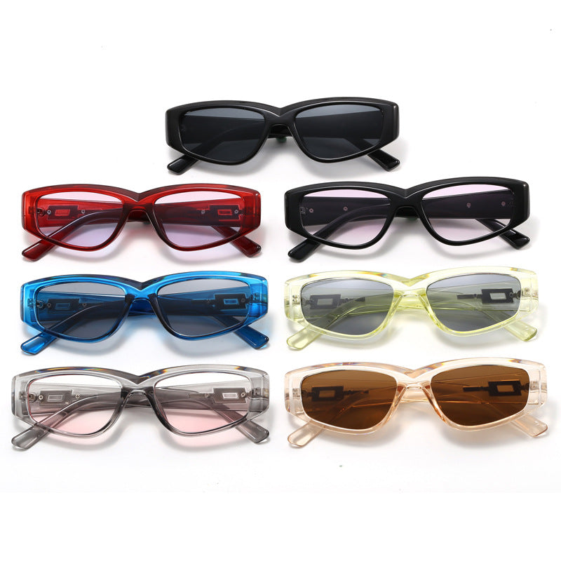 Damen modische Sonnenbrille mit eleganter Rahmenverzierung Karnz