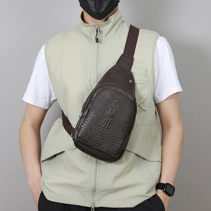 Leder Umhängetasche Karnz