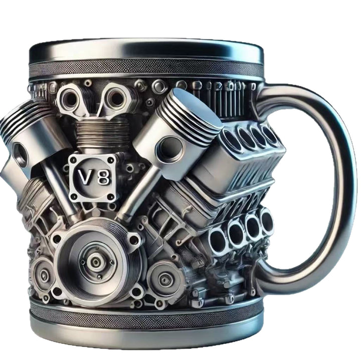 Bierkrug im Motor-Design Karnz