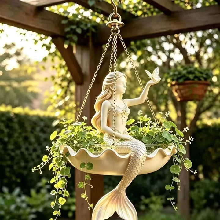 Mermaid dekorativer hängender Pflanzenkübel Karnz