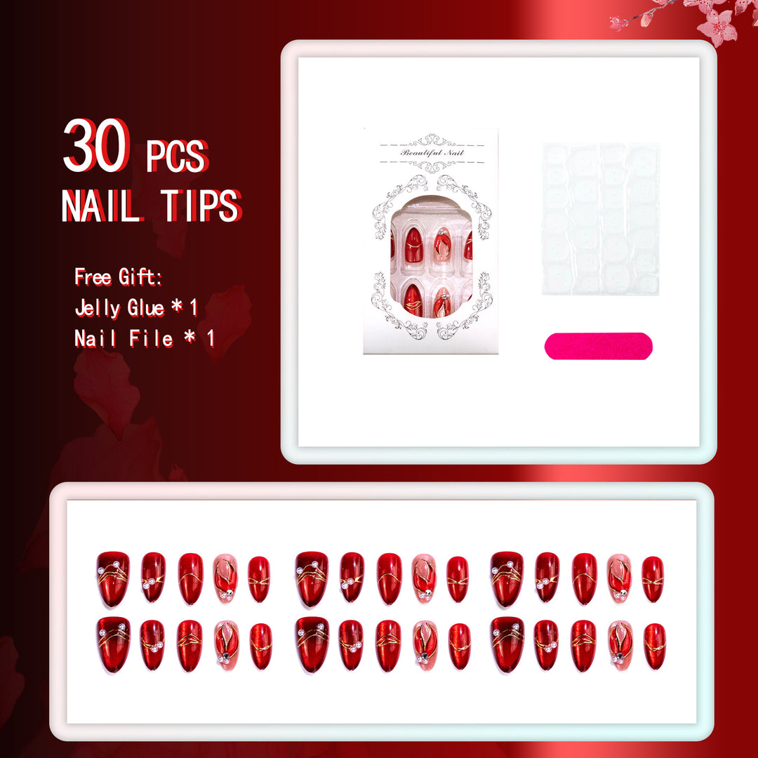 Glamouröses Nagelkunstset