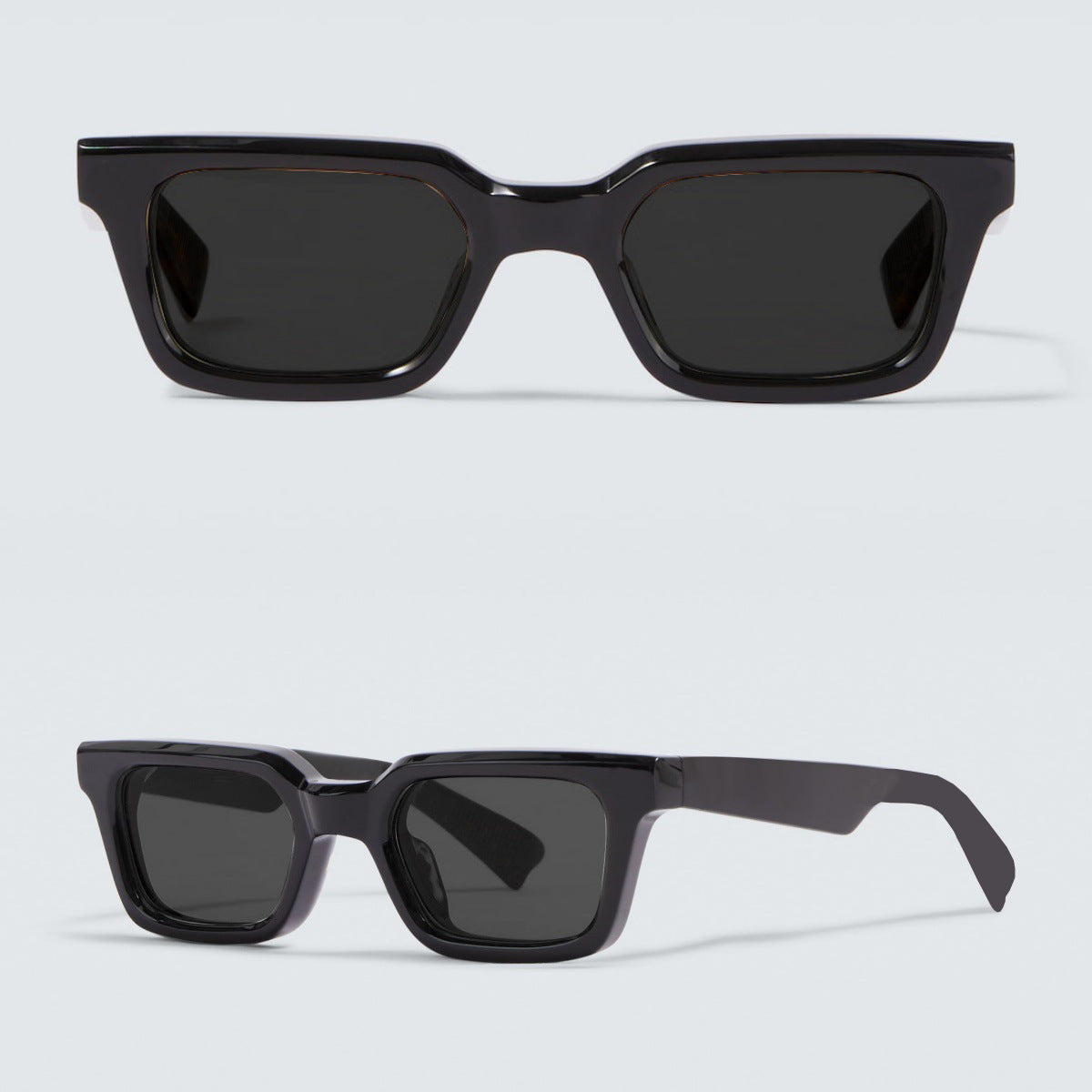 Damen stylische Sonnenbrille im modernen Quadrat-Design mit polarisierten Gläsern Karnz