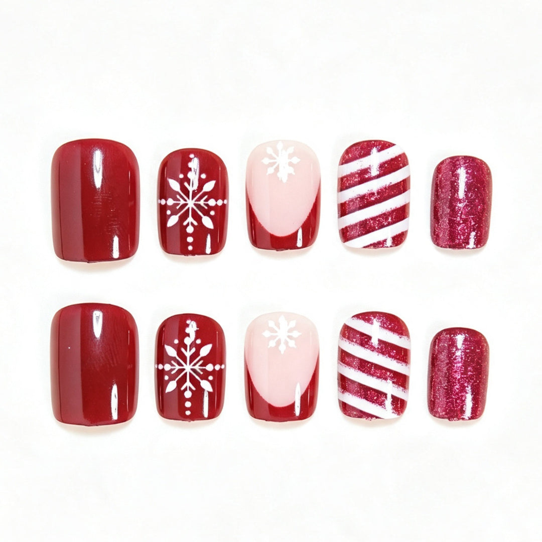 Festliches Feiertags-Themen-Nagelkunst-Set Karnz