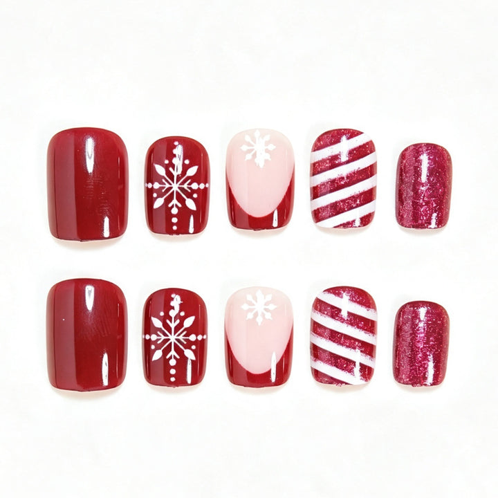 Festliches Feiertags-Themen-Nagelkunst-Set Karnz