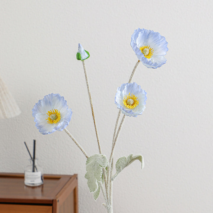 Dekorativer Kunst-Mohnblumenstrauß Karnz