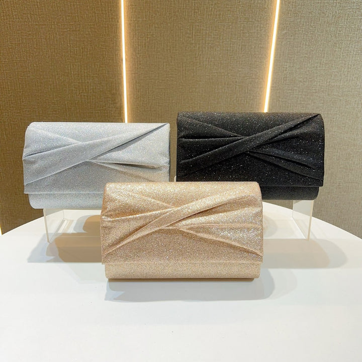 Glänzende Abend-Clutch