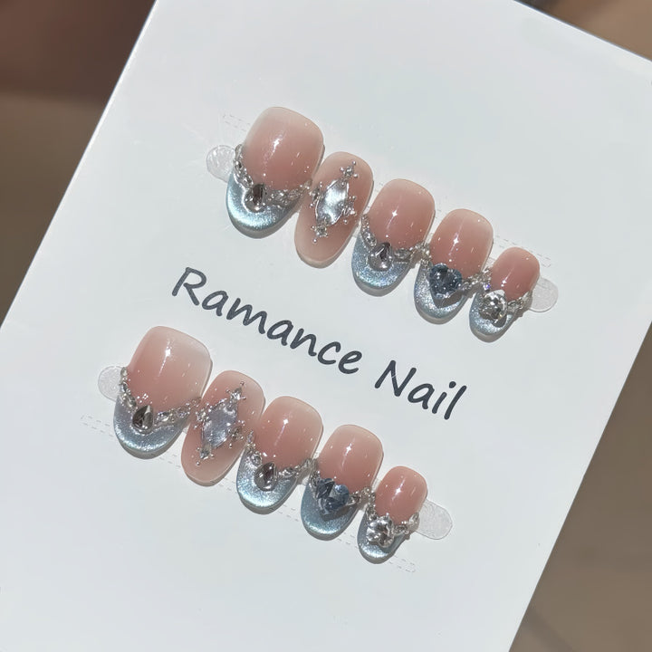 Elegantes Press-On-Nagel-Set Karnz