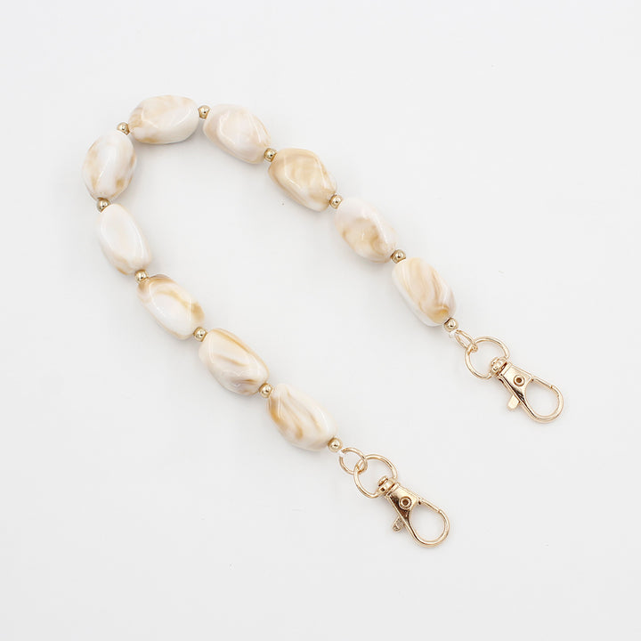 Elegante Perlen Brillenband Karnz