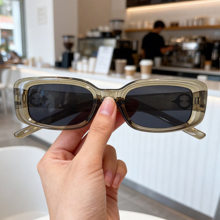 Vintage-inspirierte oversized Sonnenbrille Karnz