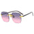 Damen oversized Sonnenbrille mit einzigartigen Designelementen Karnz