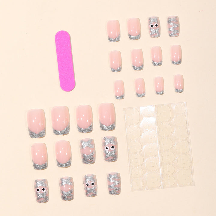 Halloween-inspirierte 3D-Nagelkunst-Set Karnz