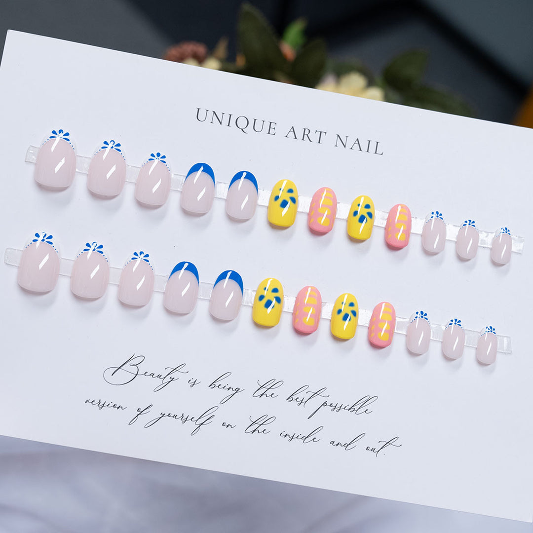 Kreatives Künstlerisches Press-On Nageldesign