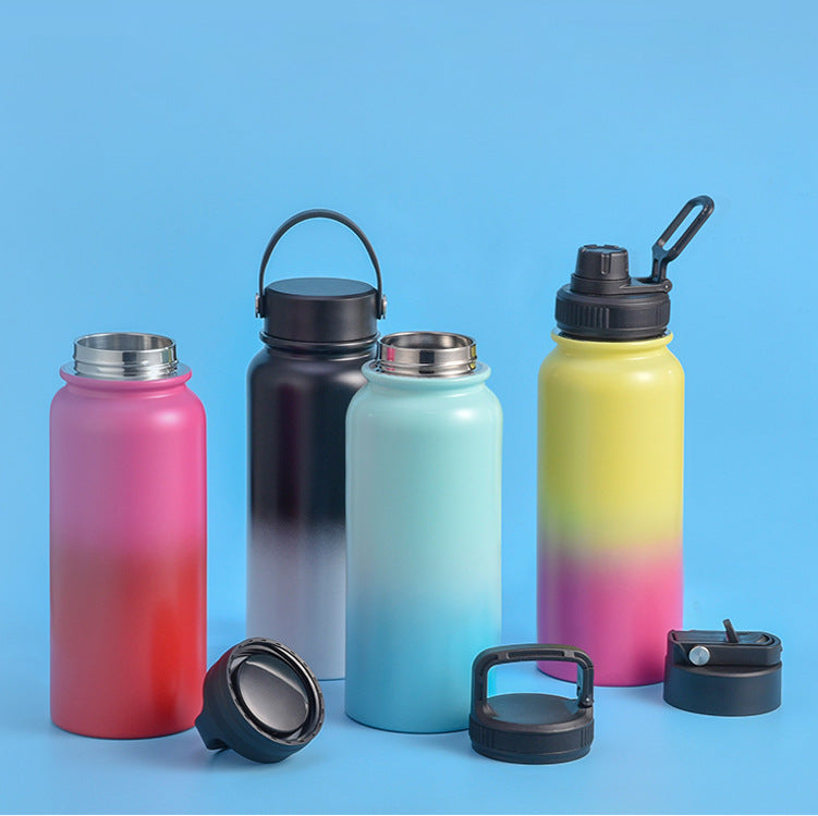 Damen Edelstahl-Trinkflasche Karnz