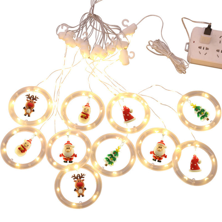 LED Dekorative Hängende Weihnachtsornamente Karnz