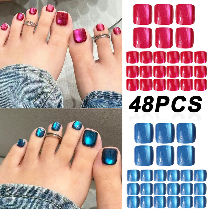 French Tip Press-On Nail Set Karnz