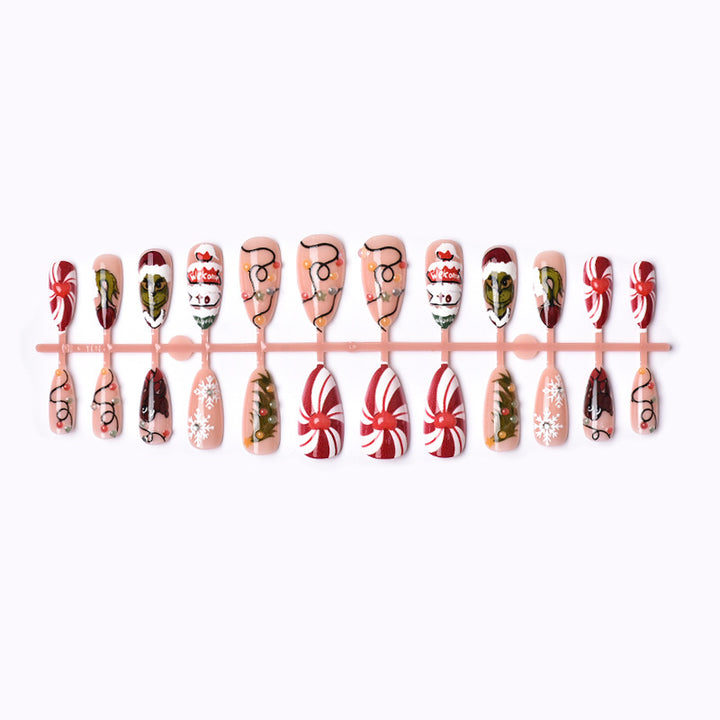 Themen Press-On Nagelkunst Set