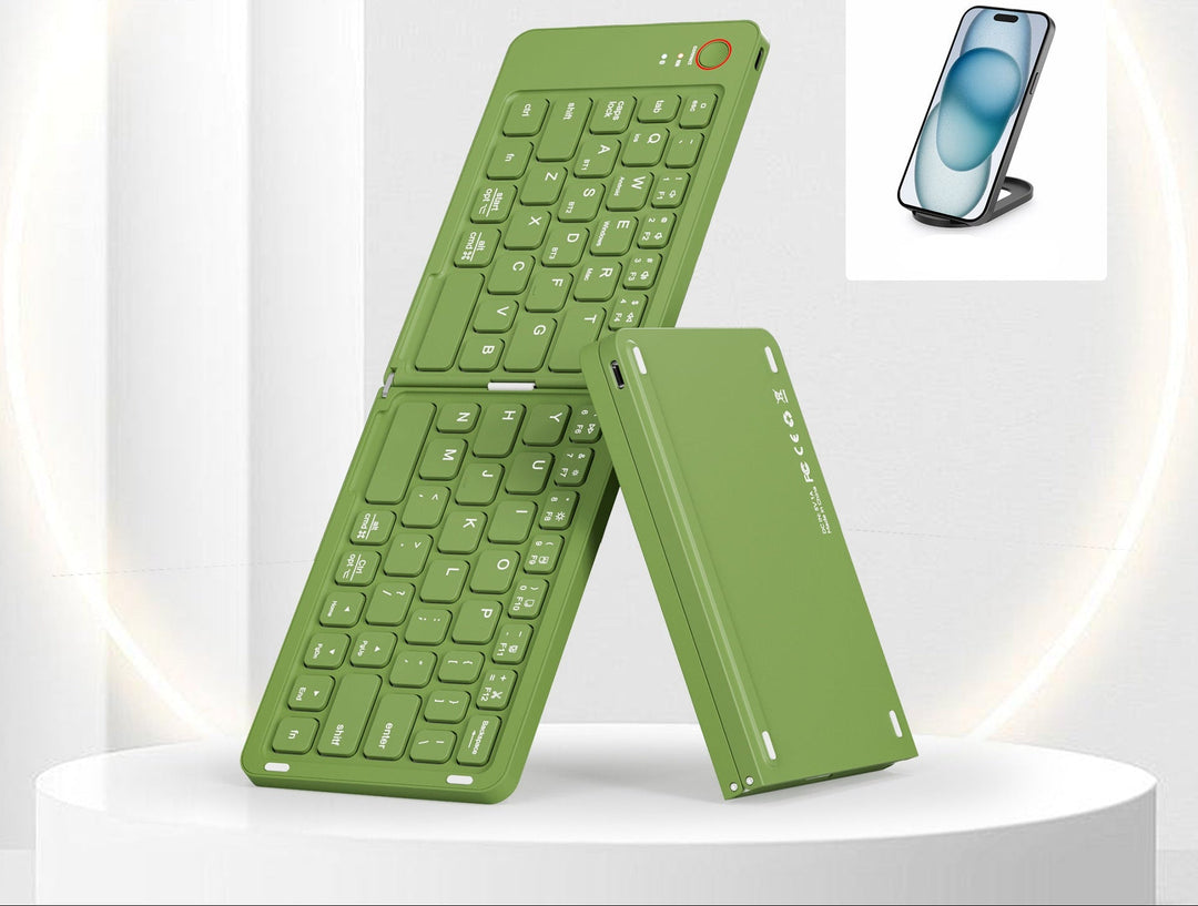 Ultra-Tragbare Bluetooth-Tastatur mit Multi-Geräte-Kompatibilität Karnz