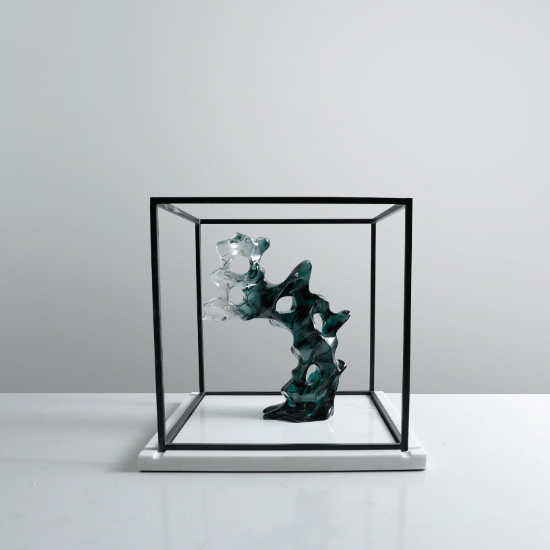 Künstlerische Glas Skulptur