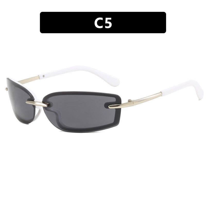 Damen modische Sonnenbrille mit hochmodernem Design und UV-Schutz Karnz