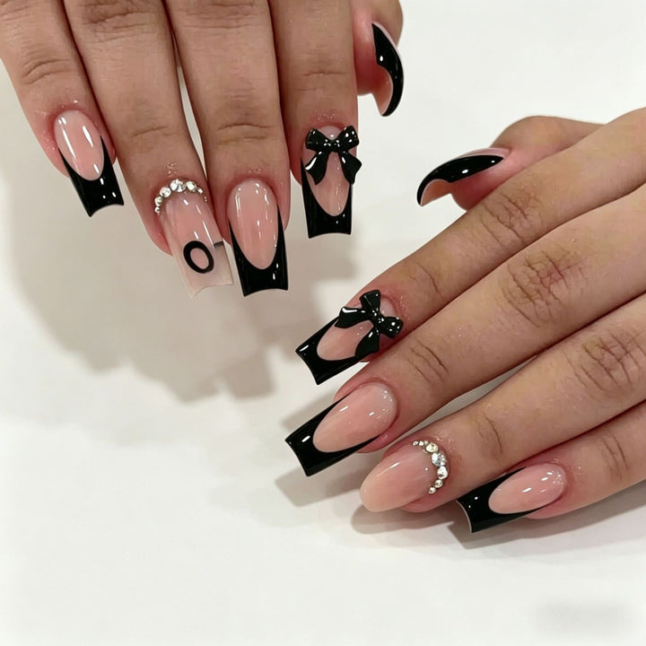 Stylisches langlebiges Press-On-Nagelset