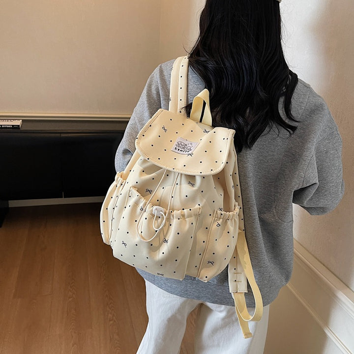 Verspielt Polka Dot Rucksack Karnz