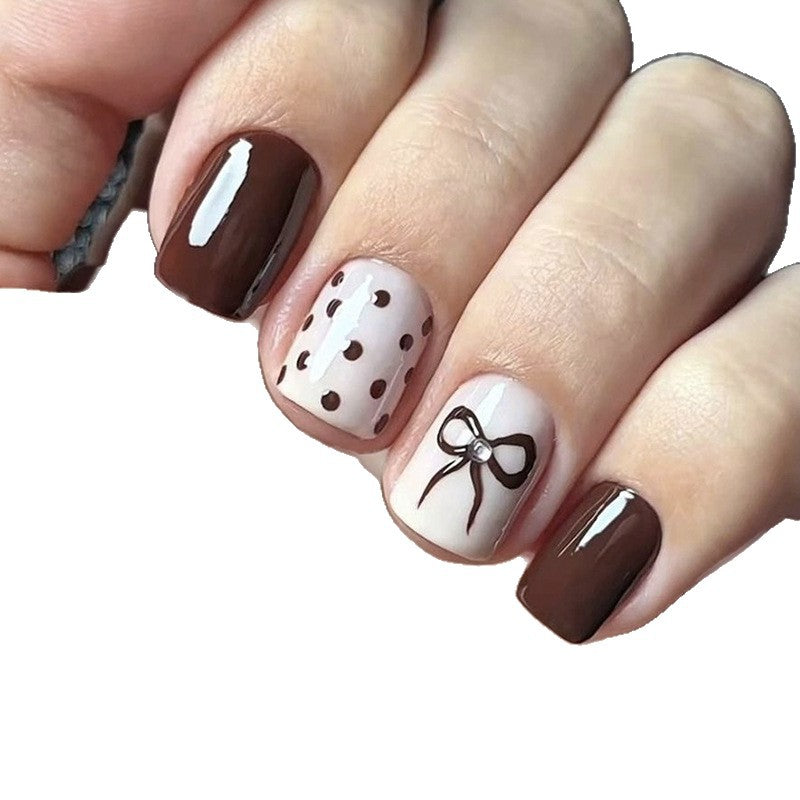 Elegantes Bogen-Themen-Nagelkunst-Set Karnz