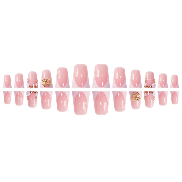 Dekoratives Press-On Nagelkunst Set Karnz