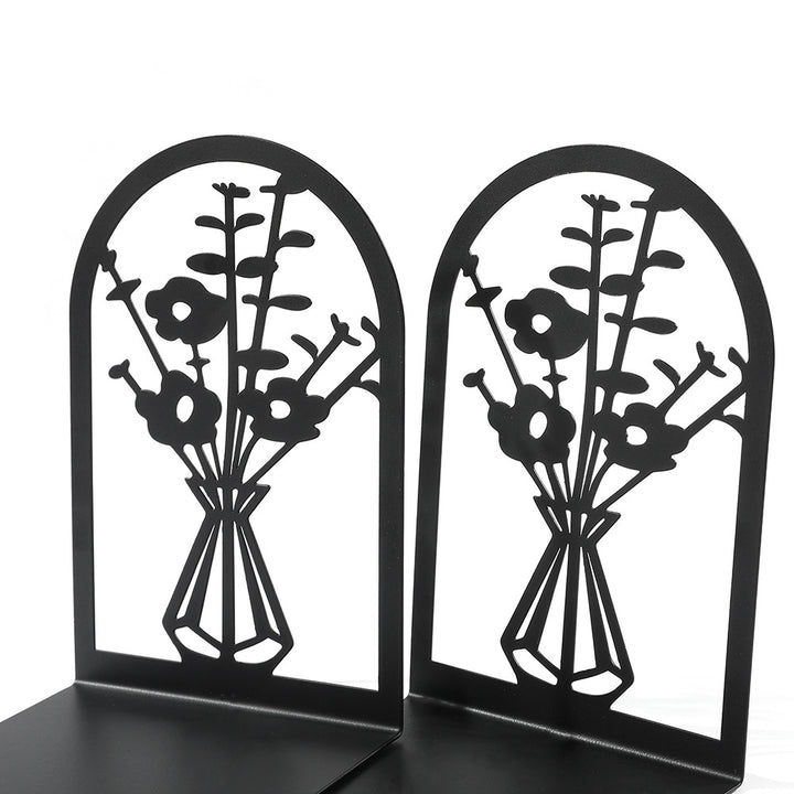 Blumen Design Buchstützen