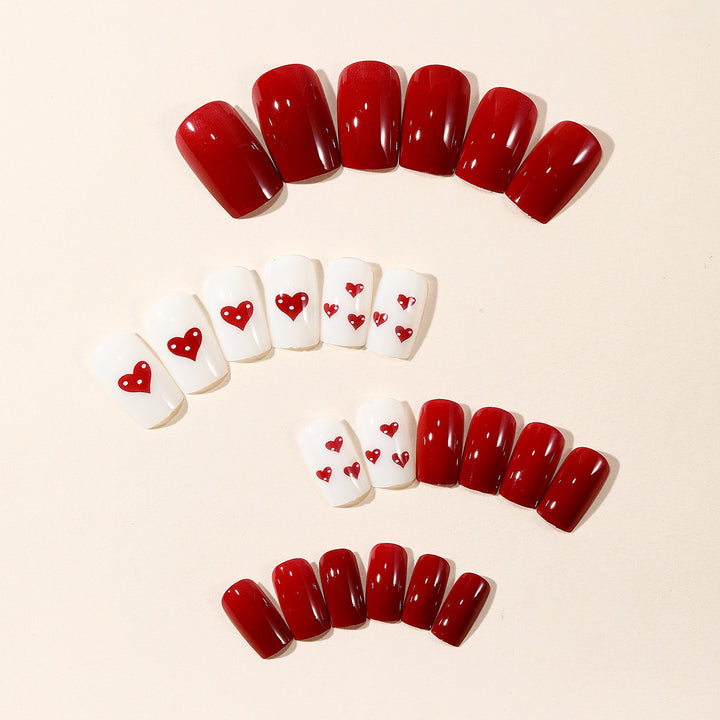 Herz-Themen-Nagelkunst-Set Karnz