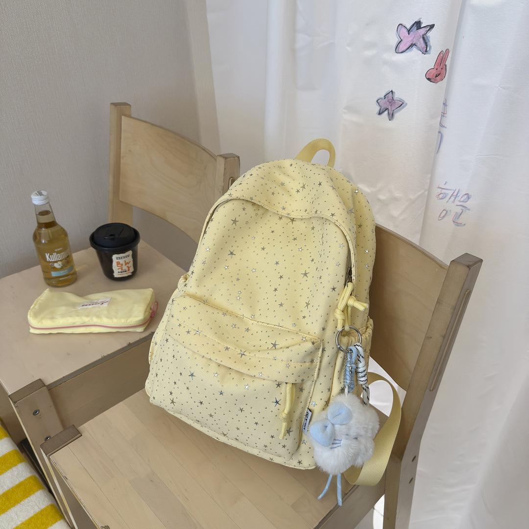 Star-Print Freizeit Rucksack Karnz 1791205840
