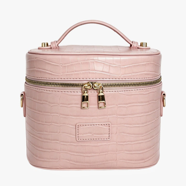 Kosmetiktasche Im Eleganten Krokodil-Look Von Karnz