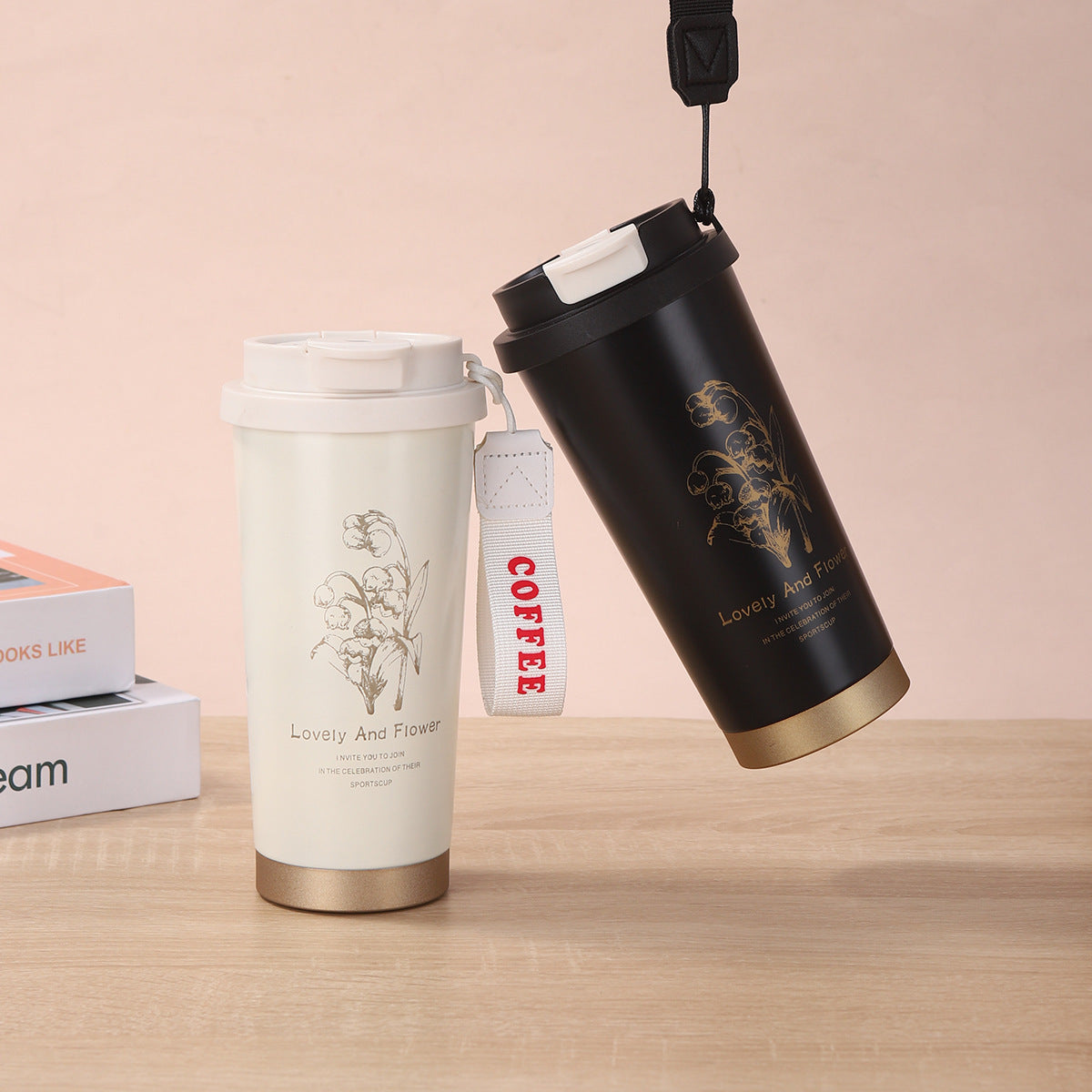 Damen eleganter und isolierter To-Go Trinkbecher Karnz