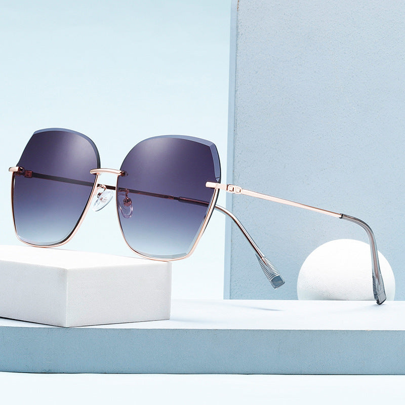 Damen Geometrische Designer Sonnenbrille Karnz